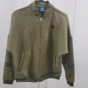 Adidas Green Jacket Size Small